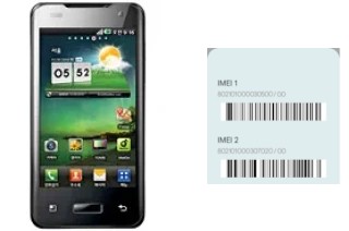 Comment voir le code IMEI dans Optimus 2X SU660