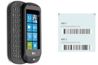 Comment voir le code IMEI dans C900 Optimus 7Q