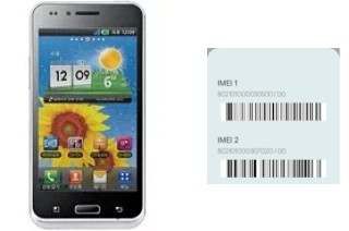 Comment voir le code IMEI dans Optimus Big LU6800