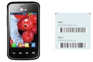 Comment voir le code IMEI dans Optimus L1 II Tri E475