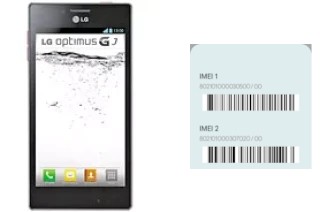 Comment voir le code IMEI dans Optimus GJ E975W