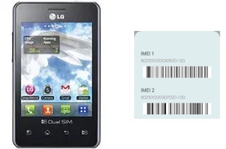 Comment voir le code IMEI dans Optimus L3 E405