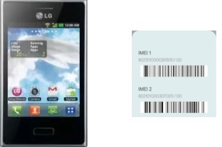 Comment voir le code IMEI dans Optimus L3