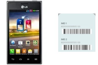 Comment voir le code IMEI dans Optimus L5 Dual E615