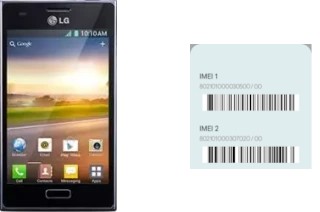 Comment voir le code IMEI dans Optimus L5