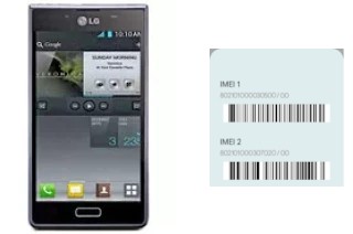 Comment voir le code IMEI dans Optimus L7 P700