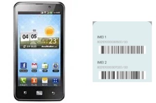 Comment voir le code IMEI dans Optimus LTE LU6200