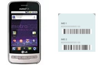 Comment voir le code IMEI dans Optimus M