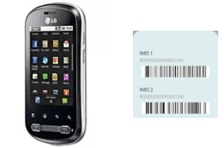 Comment voir le code IMEI dans Optimus Me P350