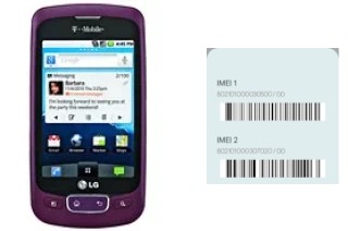 Comment voir le code IMEI dans Optimus T