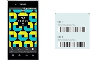 Comment voir le code IMEI dans Prada 3.0