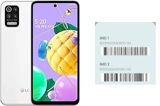 Comment voir le code IMEI dans LG Q52