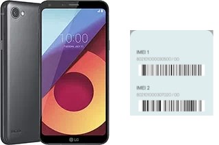 Comment voir le code IMEI dans LG Q6+