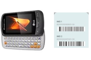 Comment voir le code IMEI dans Rumor Reflex  LN272