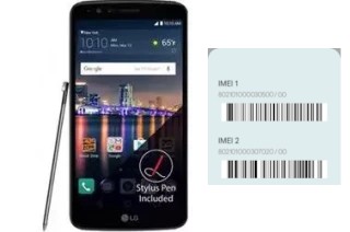 Comment voir le code IMEI dans Stylo 3