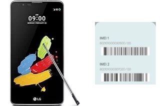 Comment voir le code IMEI dans Stylus 2