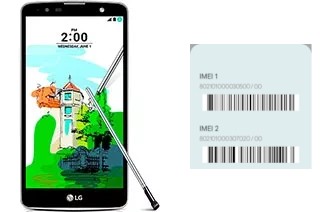 Comment voir le code IMEI dans Stylus 2 Plus