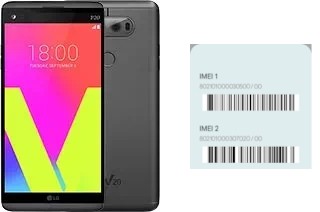 Comment voir le code IMEI dans LG V20