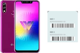 Comment voir le code IMEI dans LG W10