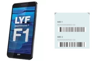 Comment voir le code IMEI dans Lyf F1