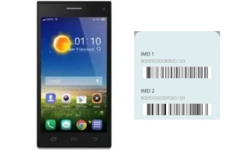 Comment voir le code IMEI dans Aura A88