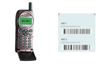 Comment voir le code IMEI dans MX-6877