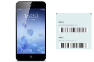 Comment voir le code IMEI dans Meeg 103