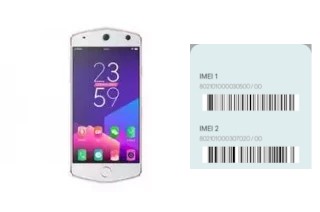 Comment voir le code IMEI dans Meitu M8