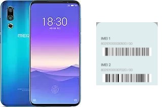 Comment voir le code IMEI dans Meizu 16s