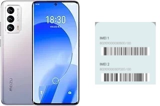 Comment voir le code IMEI dans Meizu 18s