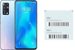 Comment voir le code IMEI dans Meizu 18x