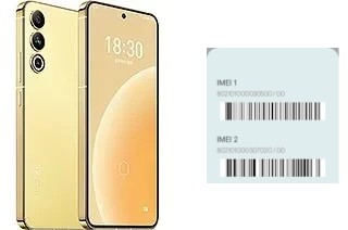 Comment voir le code IMEI dans Meizu 20