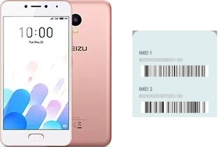 Comment voir le code IMEI dans Meizu M5c