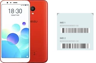 Comment voir le code IMEI dans Meizu M8c