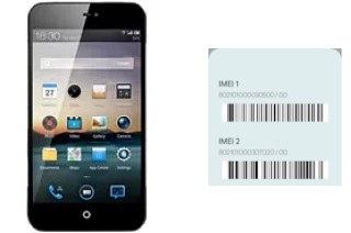 Comment voir le code IMEI dans Meizu MX2