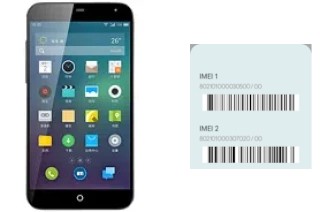 Comment voir le code IMEI dans Meizu MX3