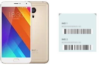 Comment voir le code IMEI dans Meizu MX5