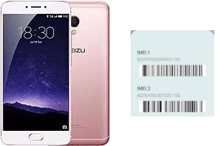 Comment voir le code IMEI dans Meizu MX6