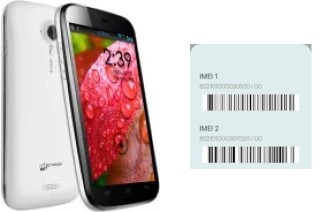 Comment voir le code IMEI dans A116 Canvas HD