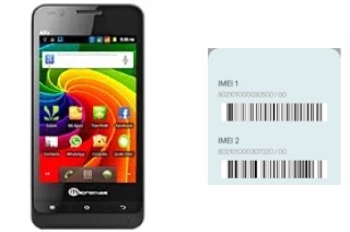 Comment voir le code IMEI dans Micromax A73