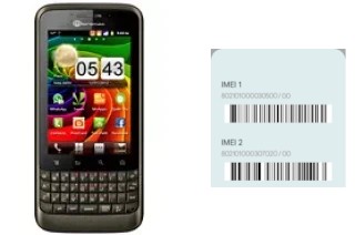 Comment voir le code IMEI dans Micromax A78