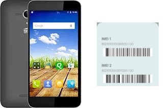 Comment voir le code IMEI dans Canvas Amaze Q395