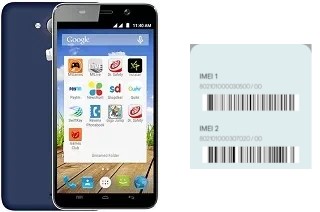 Comment voir le code IMEI dans Canvas Play Q355