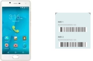 Comment voir le code IMEI dans Canvas Unite 4 Q427