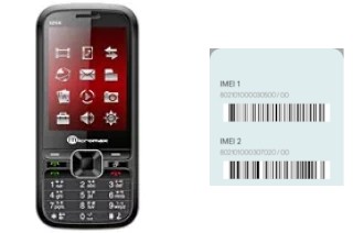 Comment voir le code IMEI dans X256