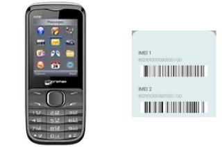 Comment voir le code IMEI dans X281