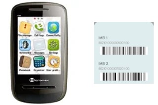 Comment voir le code IMEI dans X333