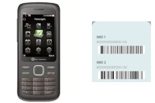 Comment voir le code IMEI dans Micromax X40