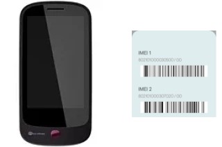 Comment voir le code IMEI dans X550 Qube