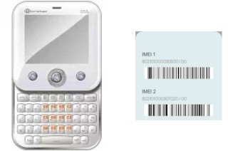 Comment voir le code IMEI dans Q55 Bling